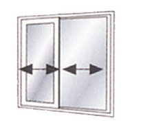Ventana corrediza doble